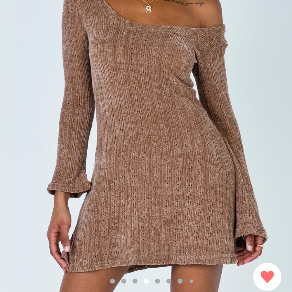 ISO - Princess Polly boho babe mini dress mocha